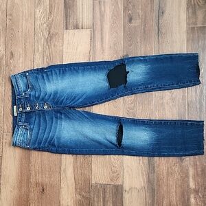 Guess High Rise Women Jeans - Blue and Black